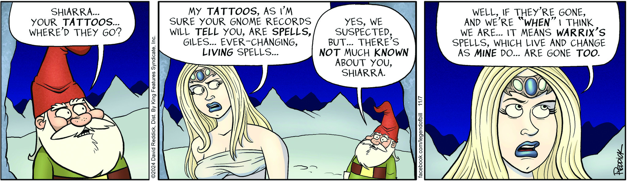 Legend of Bill Comic Strip 2024-11-07 | Comics Kingdom