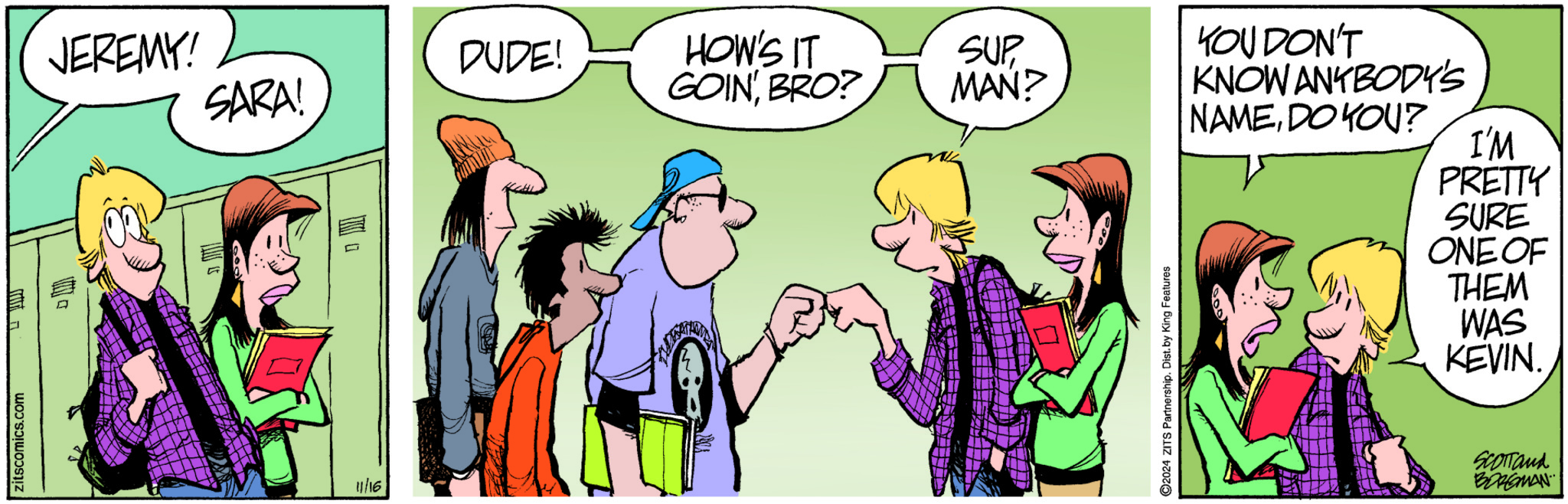 Zits Comic Strip 2024-11-16 | Comics Kingdom