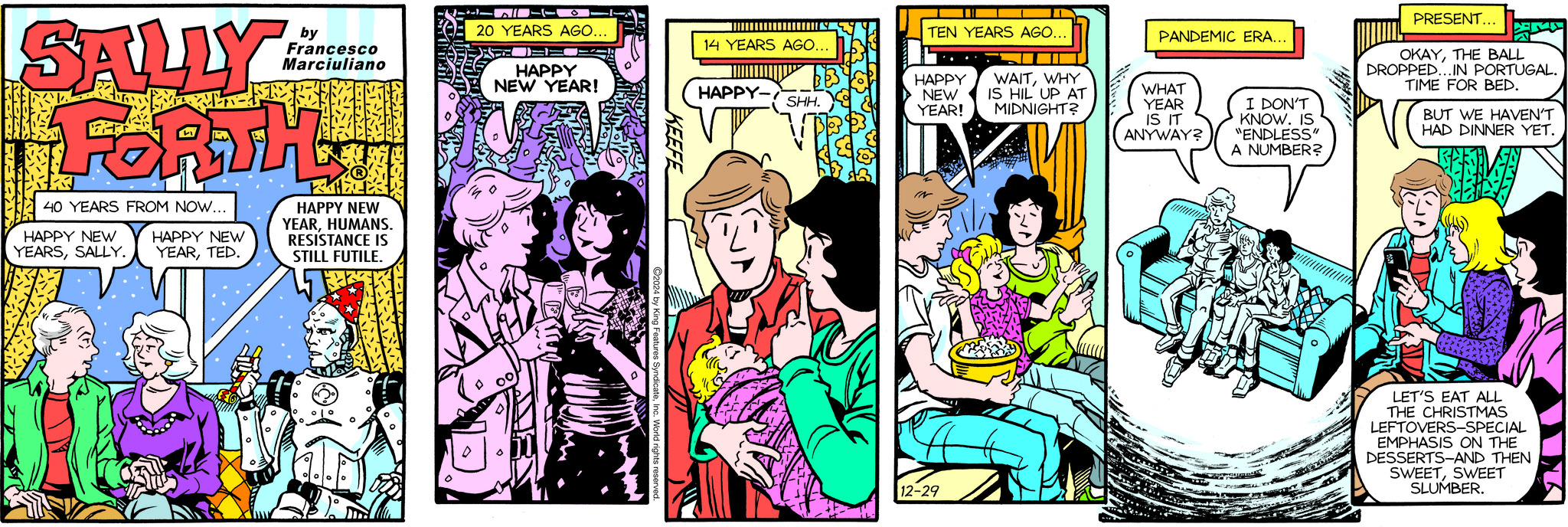 Sally Forth Comic Strip 2024-12-29 | Comics Kingdom