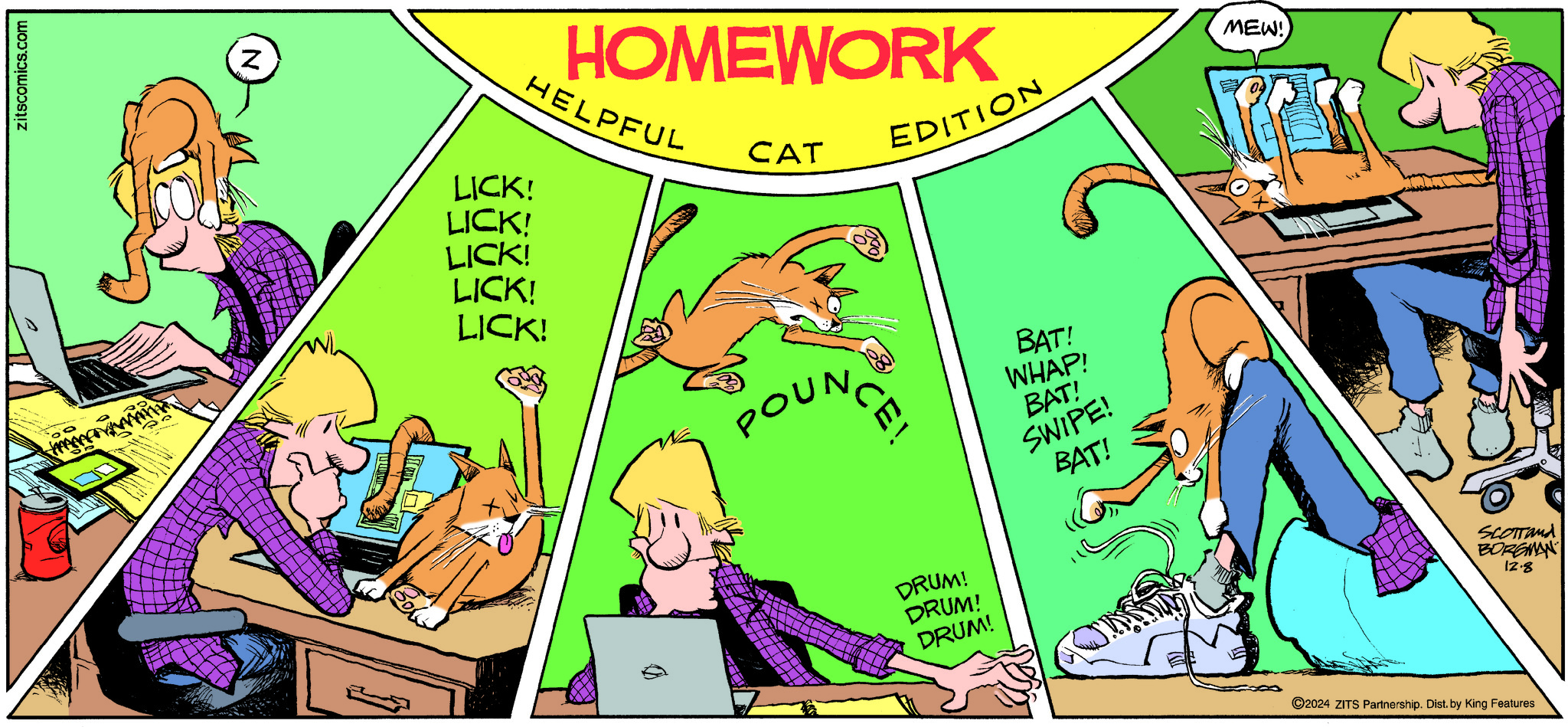 Zits Comic Strip 2024-12-08 | Comics Kingdom