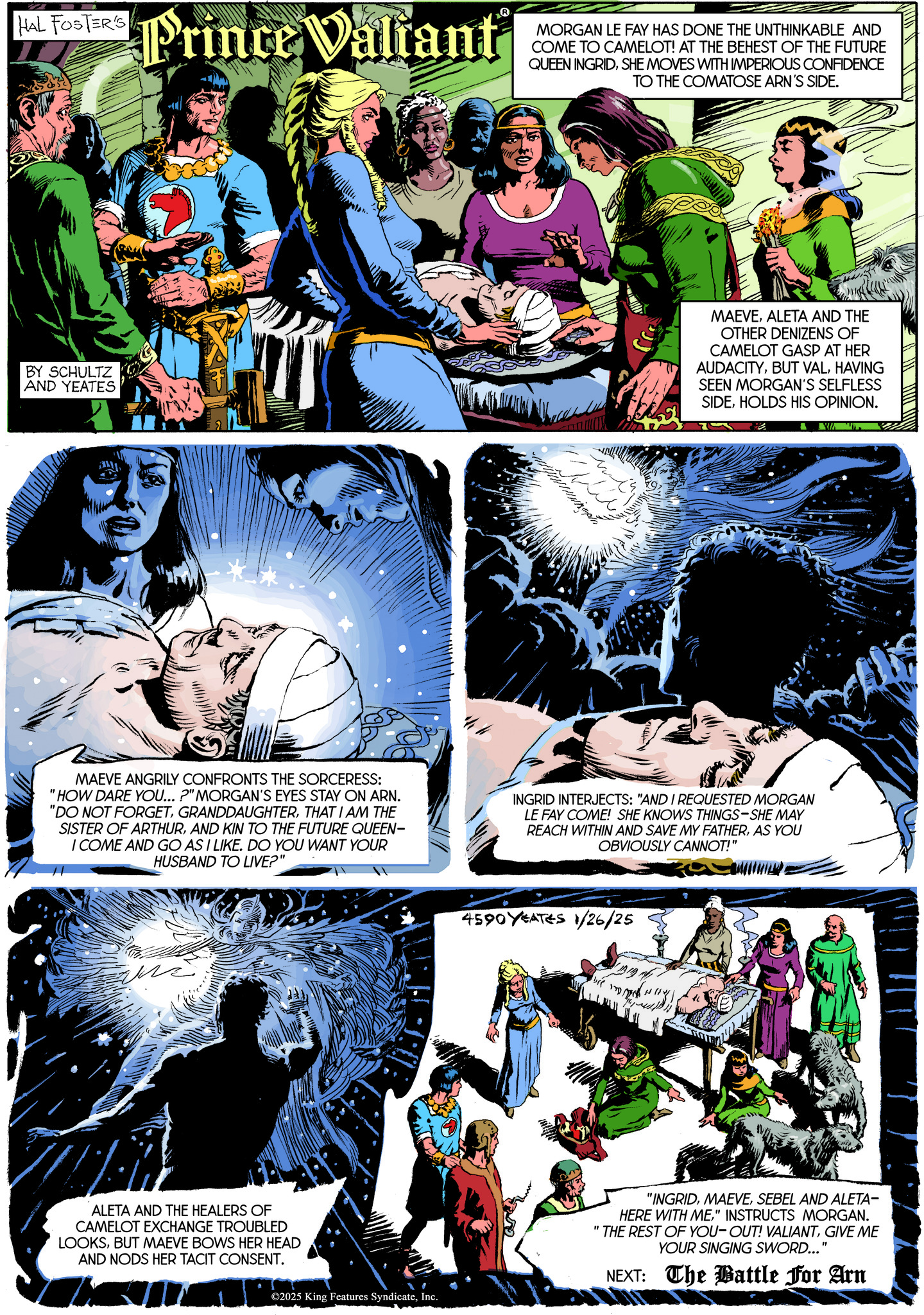 Prince Valiant Comic Strip 2025-01-26 | Comics Kingdom