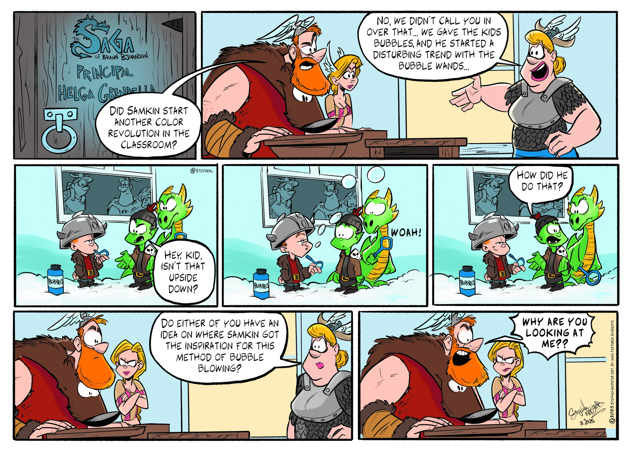 The Saga of Brann Bjornson Comic Strip 2025-01-19 | Comics Kingdom