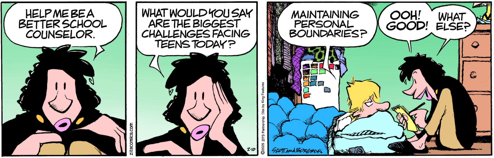 Zits Comic Strip 2025-02-10 | Comics Kingdom