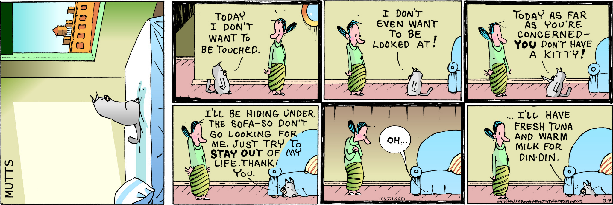 Mutts Comic Strip 2025-03-09 | Comics Kingdom