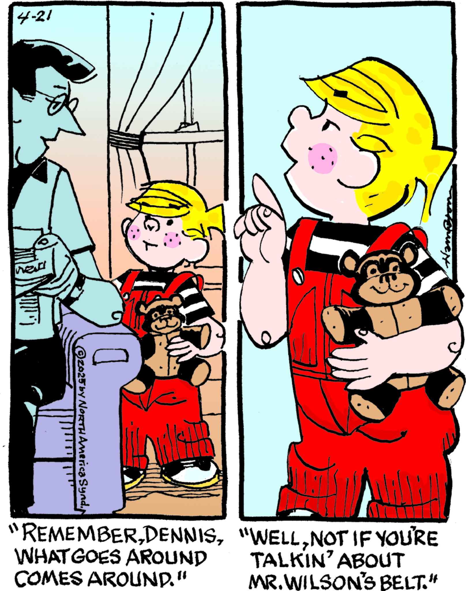 Dennis The Menace Comic Strip 2025 04 21 Comics Kingdom dennis-the-menace-comic-strip-2025-04-21-comics-kingdom