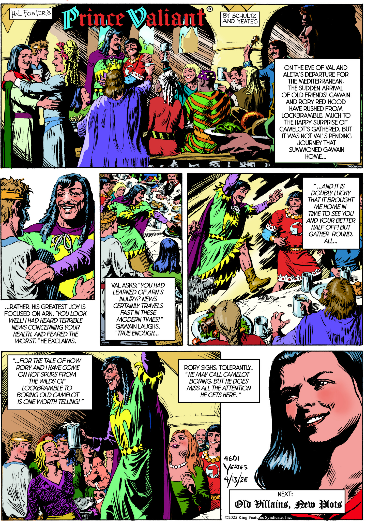 Prince Valiant Comic Strip 2025-04-13 | Comics Kingdom
