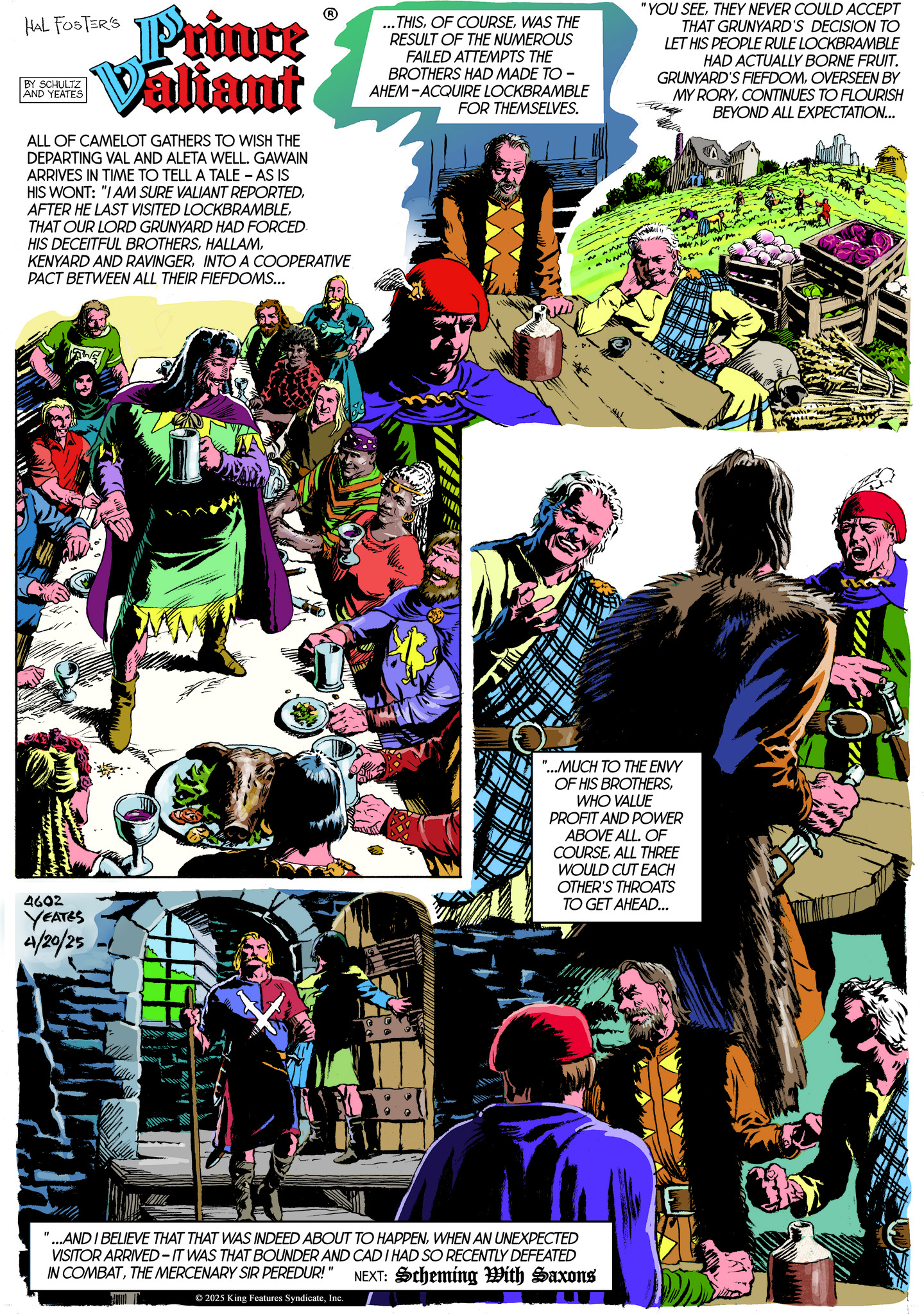 Prince Valiant Comic Strip 2025-04-20 | Comics Kingdom