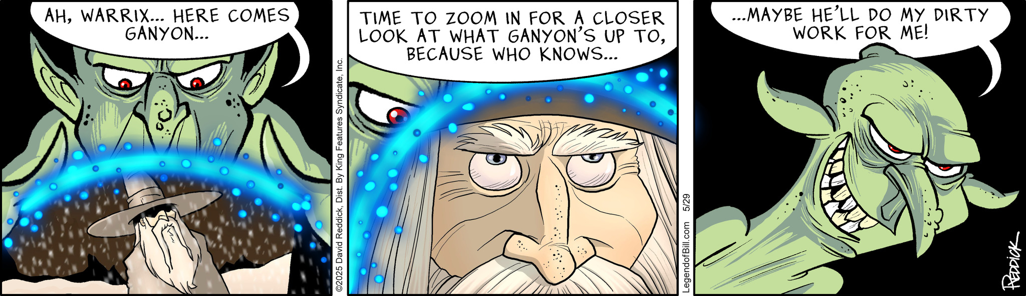 Legend of Bill Comic Strip 2025-05-29 | Comics Kingdom
