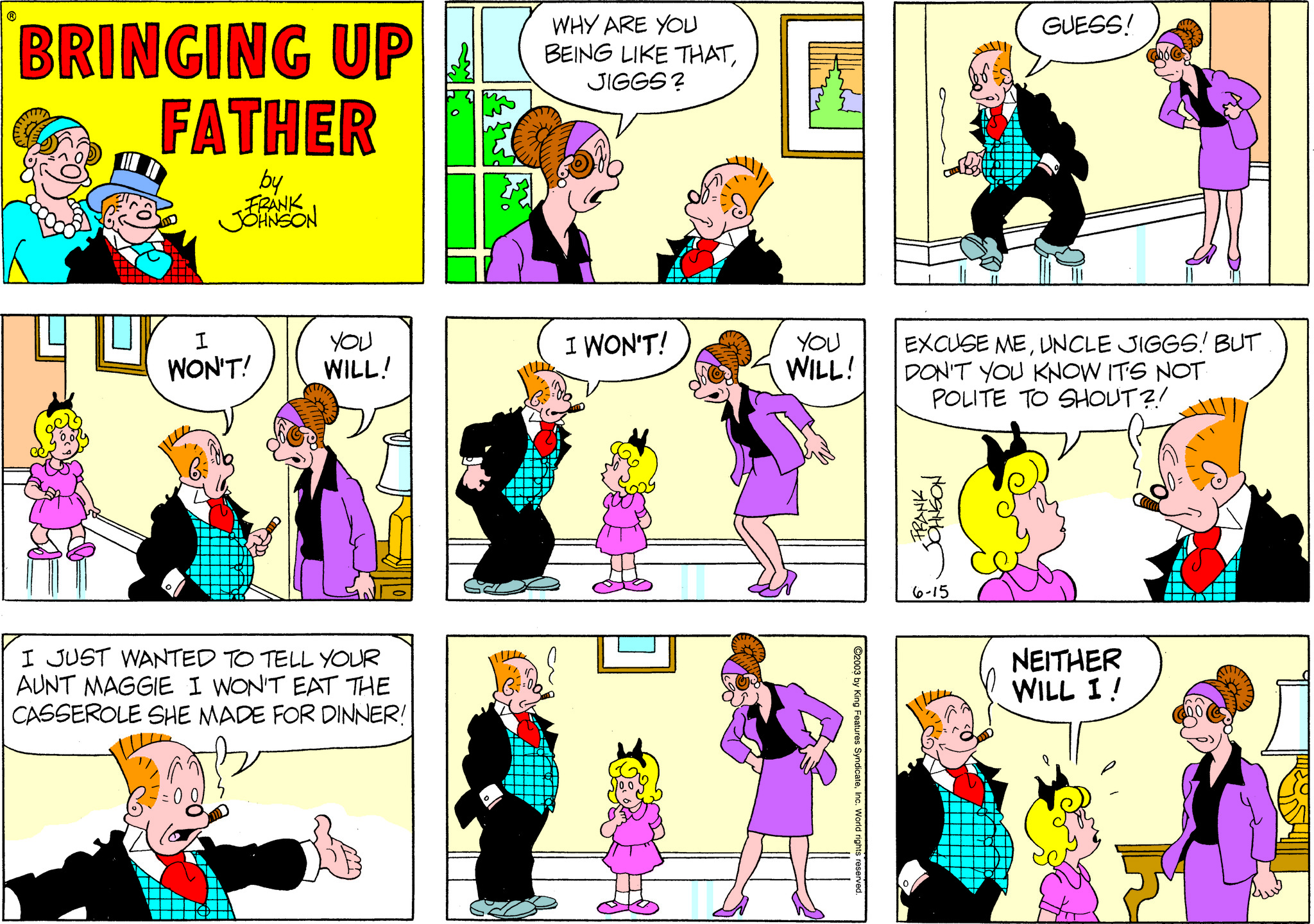 Bringing Up Father Comic Strip 2025-06-15 | Comics Kingdom