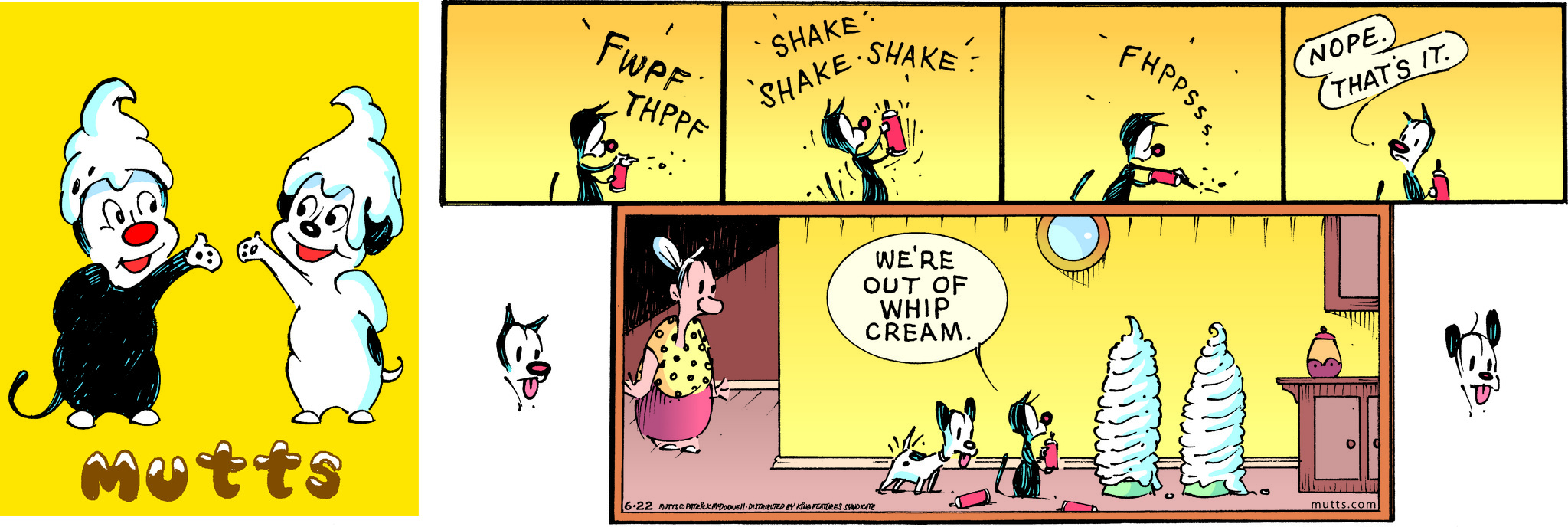 Mutts Comic Strip 2025-06-22 | Comics Kingdom