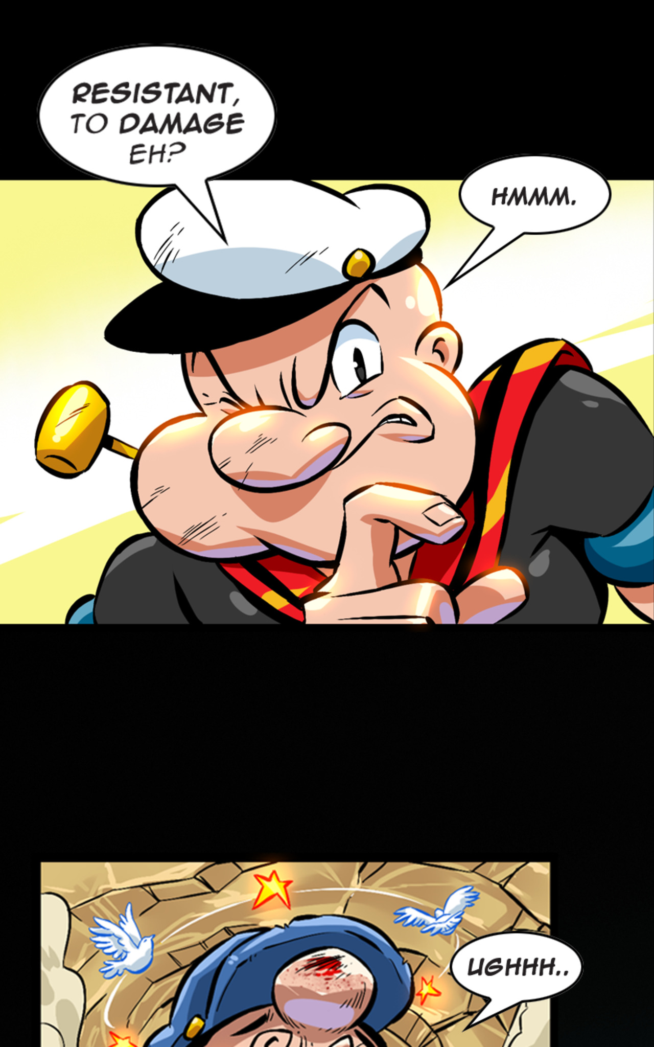 Eye Lie Popeye Comic Strip S1 • Ep 09: Flex, Lies & Videotape
