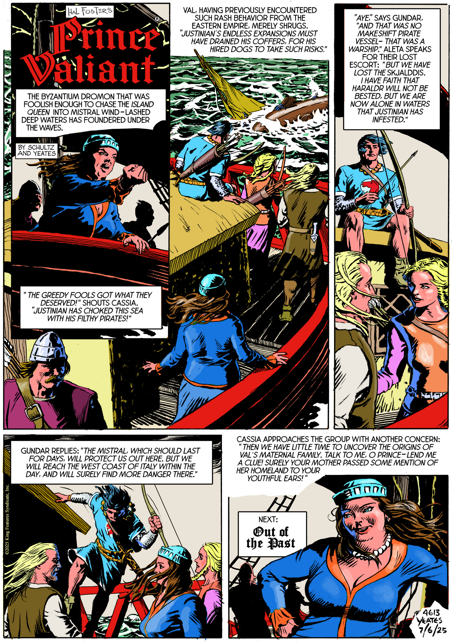 Prince Valiant Comic Strip 2025-07-06 | Comics Kingdom