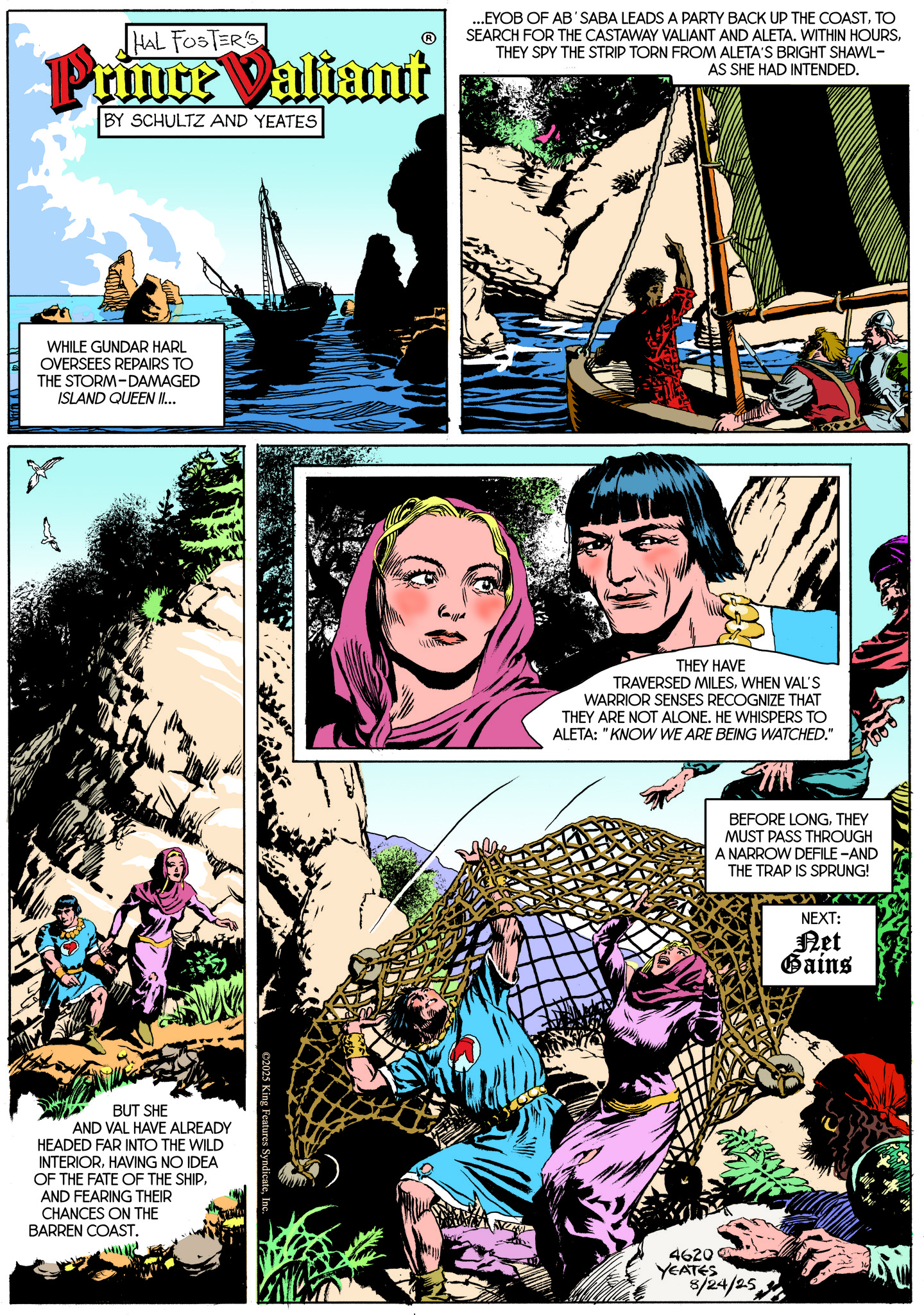 Prince Valiant Comic Strip 2025-08-24 | Comics Kingdom