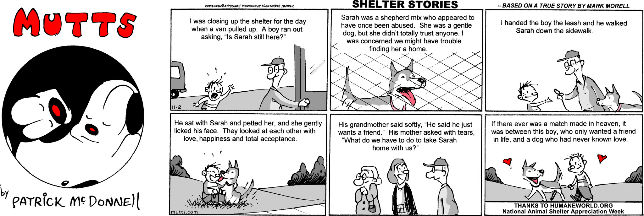 Mutts Comic Strip 2025-11-02 | Comics Kingdom