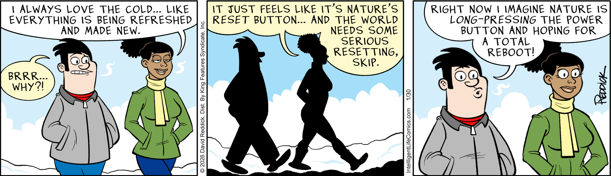 Intelligent Life Comic Strip 2026-01-30 | Comics Kingdom