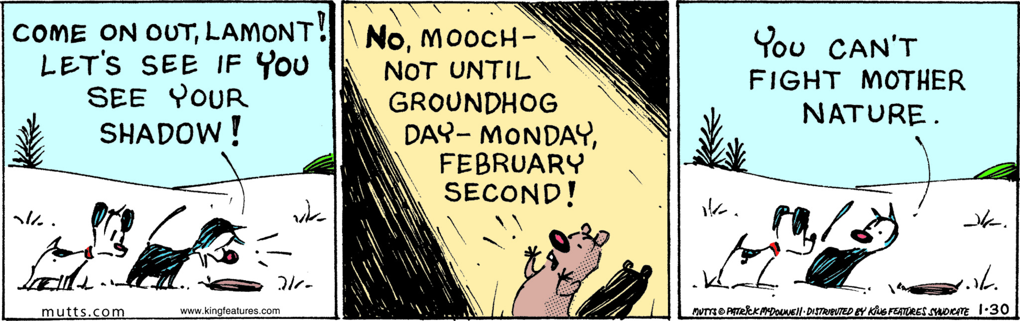 Mutts Comic Strip 2026-01-30 | Comics Kingdom