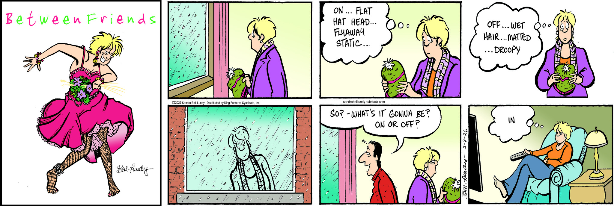 Between Friends Comic Strip 2026-02-08 | Comics Kingdom