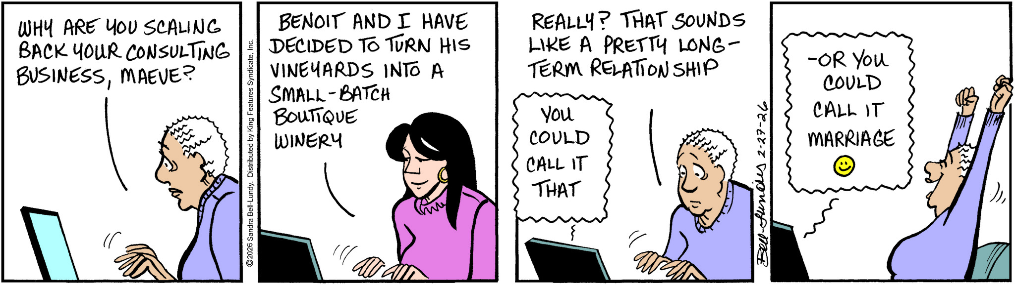 Between Friends Comic Strip 2026-02-27 | Comics Kingdom