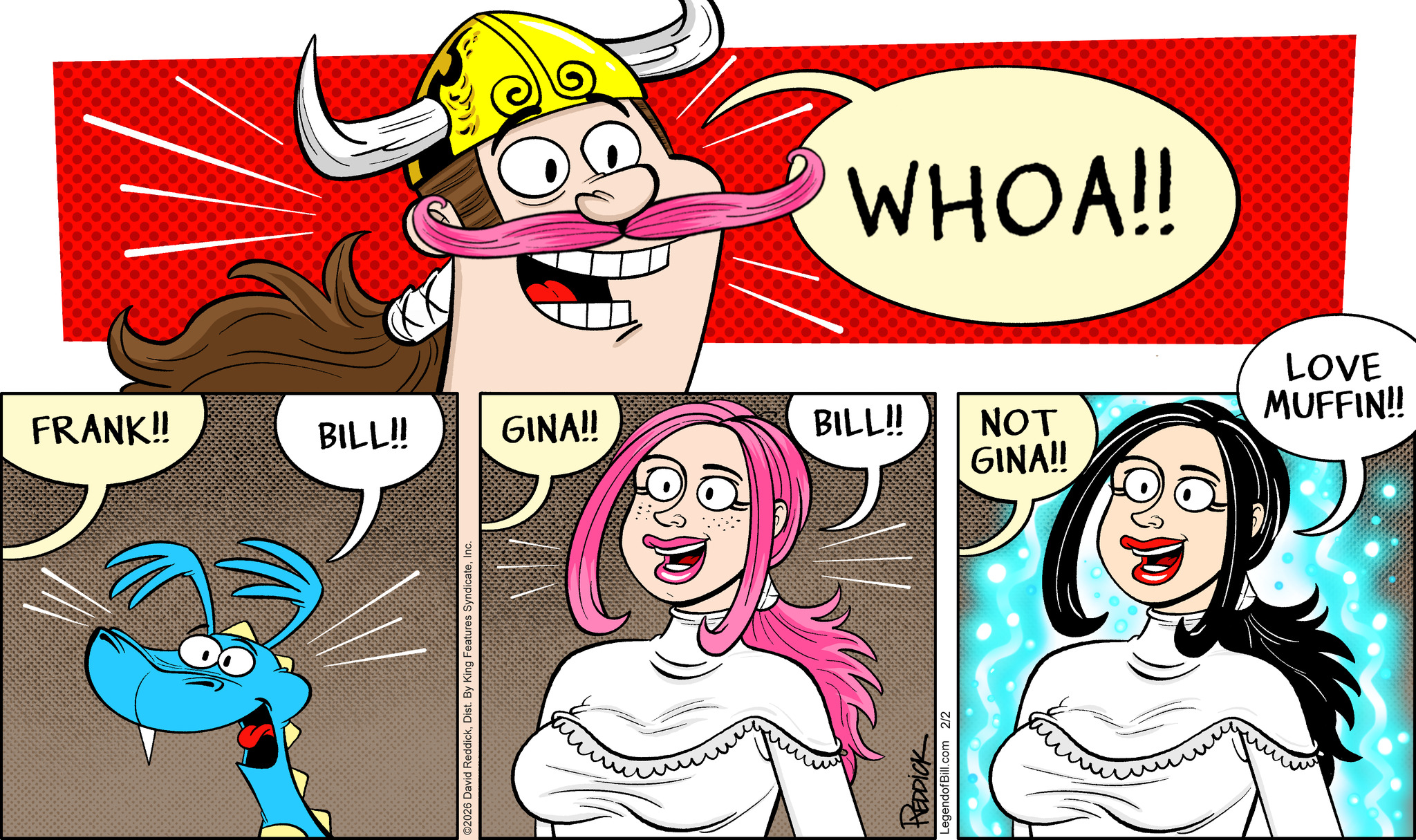 Legend of Bill Comic Strip 2026-02-02 | Comics Kingdom