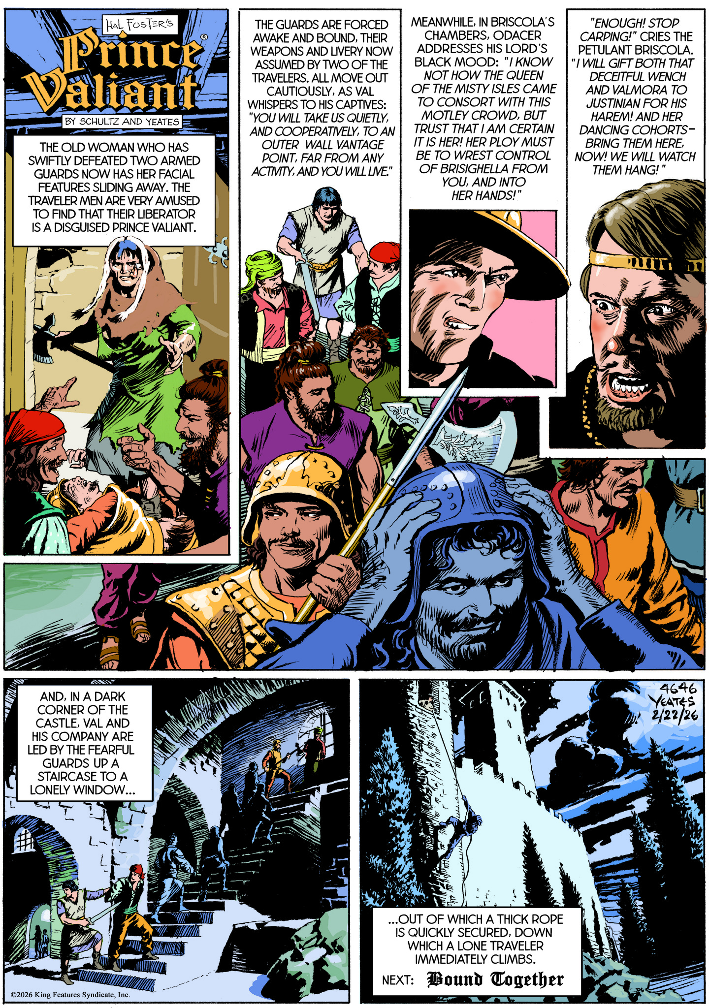 Prince Valiant Comic Strip 2026-02-22 | Comics Kingdom