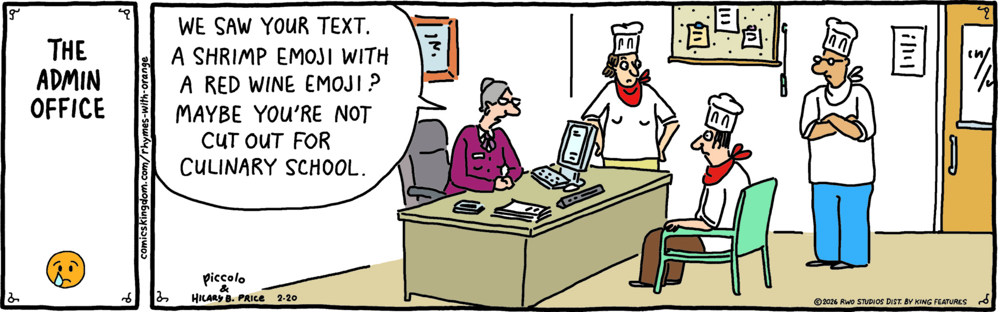 Rhymes with Orange Comic Strip 2026-02-20 | Comics Kingdom