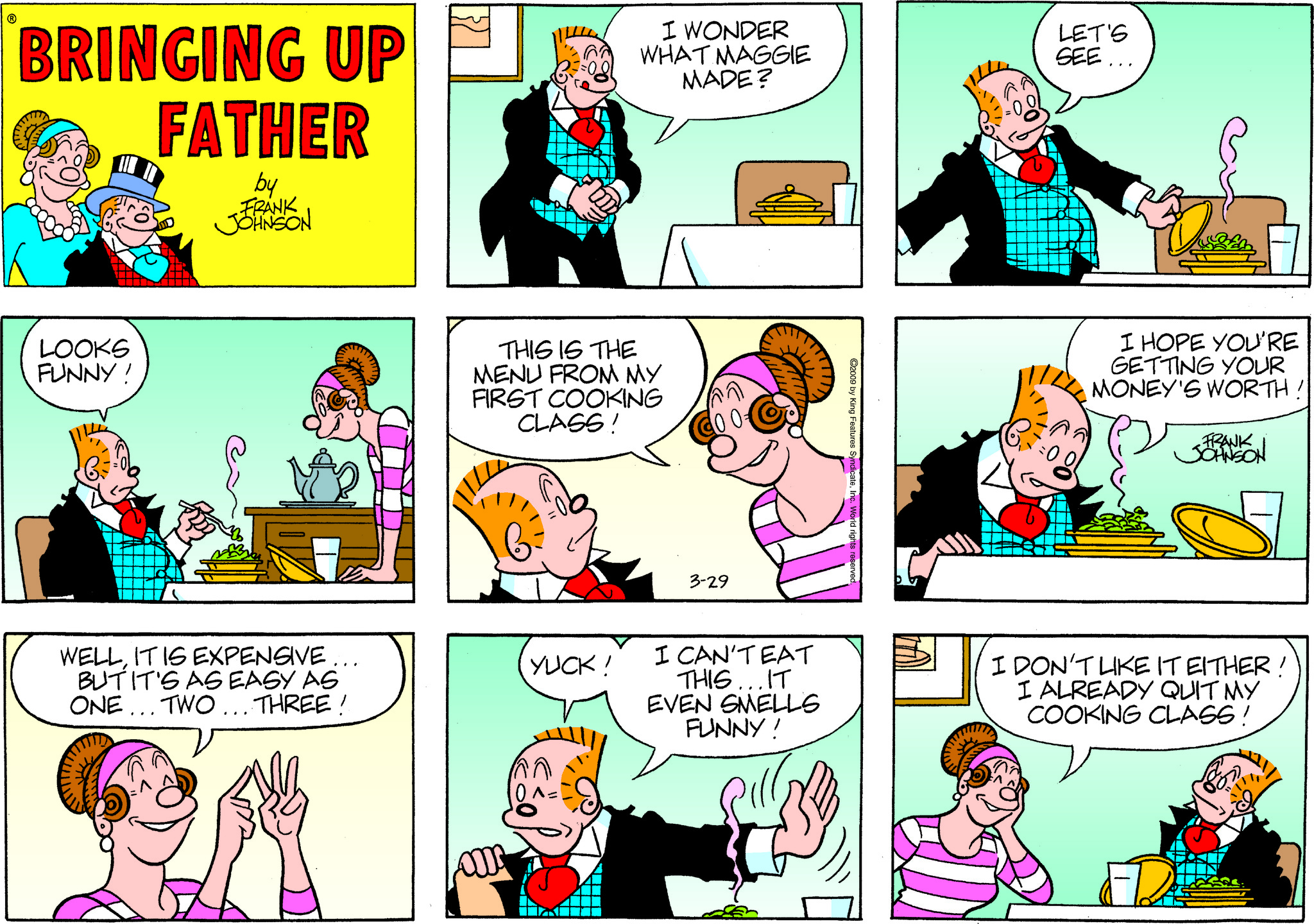 Bringing Up Father Comic Strip 2026-03-29 | Comics Kingdom
