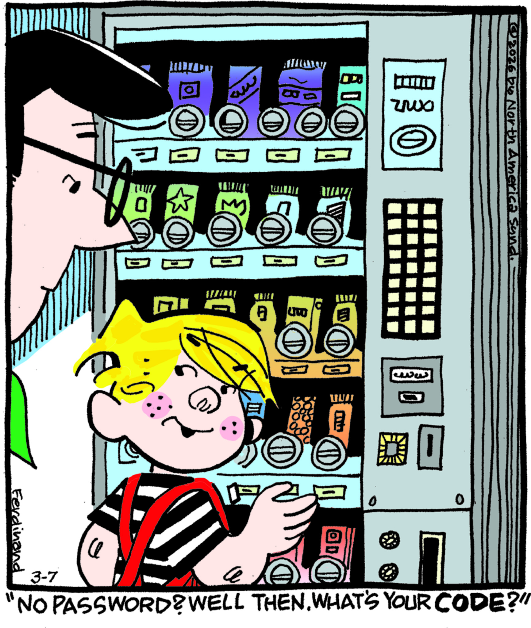 Dennis The Menace Comic Strip 2026-03-07 | Comics Kingdom