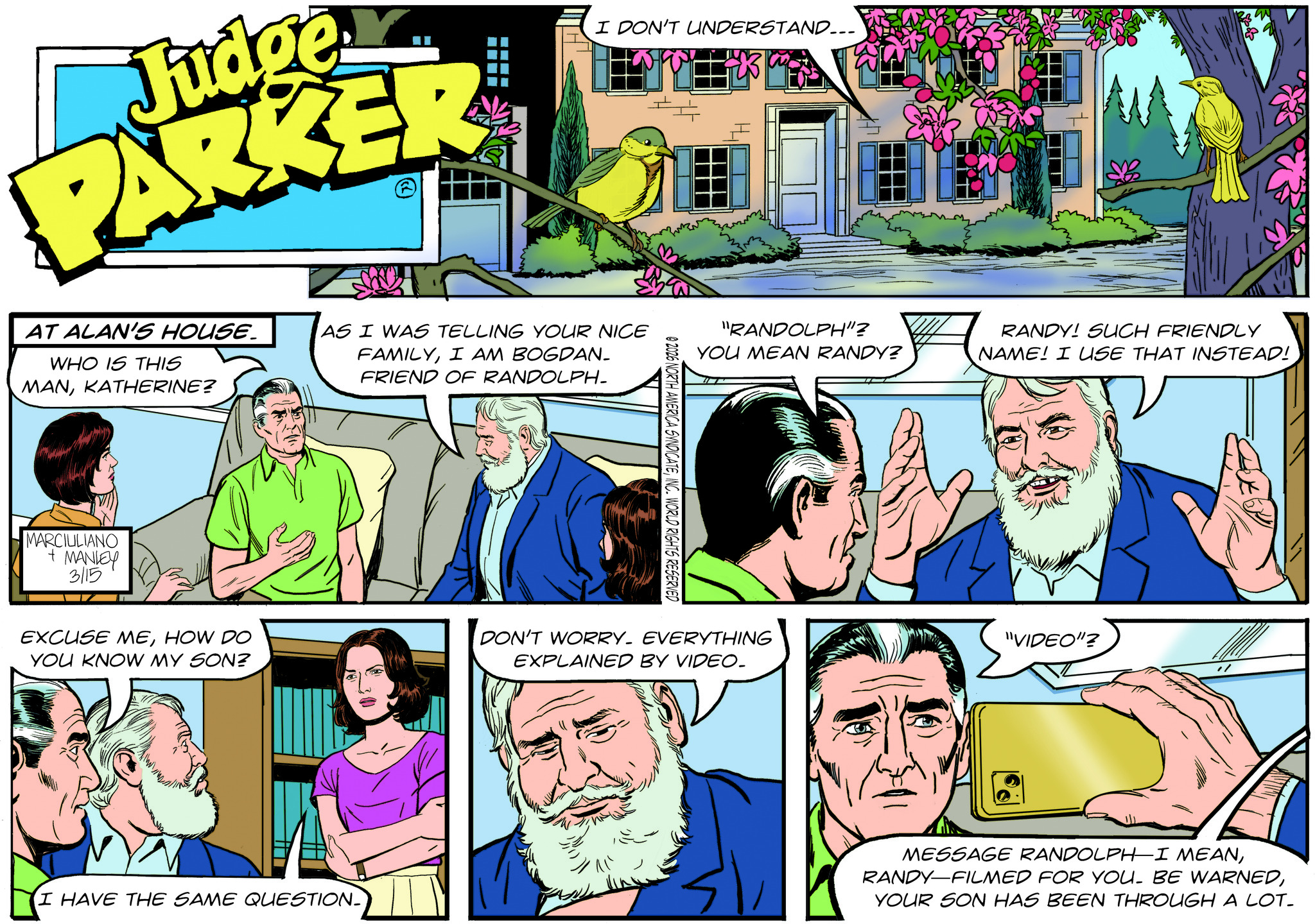 Judge Parker Comic Strip 2026-03-15 | Comics Kingdom