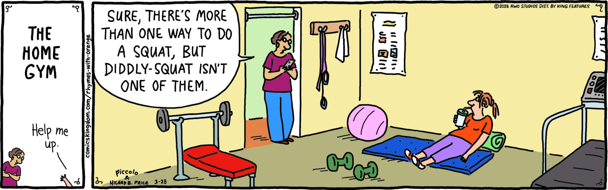 Comic Relief Rymes Rhymes with Orange Comic Strip 2026-03-28 | Comics Kingdom