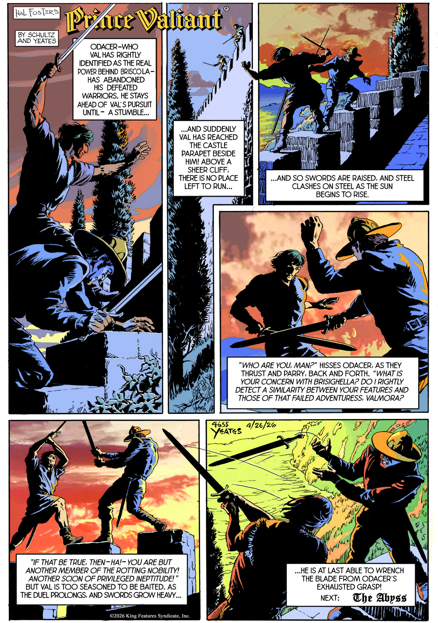 Prince Valiant Comic Strip 2026-04-26 | Comics Kingdom