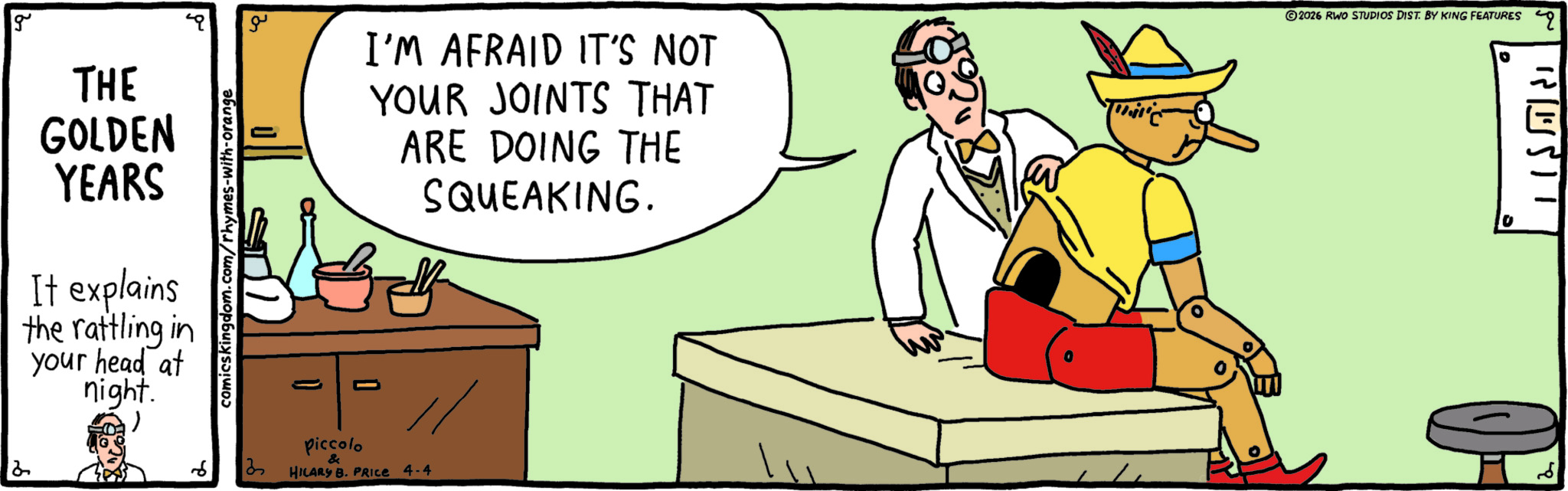 Rhymes with Orange Comic Strip 2026-04-04 | Comics Kingdom