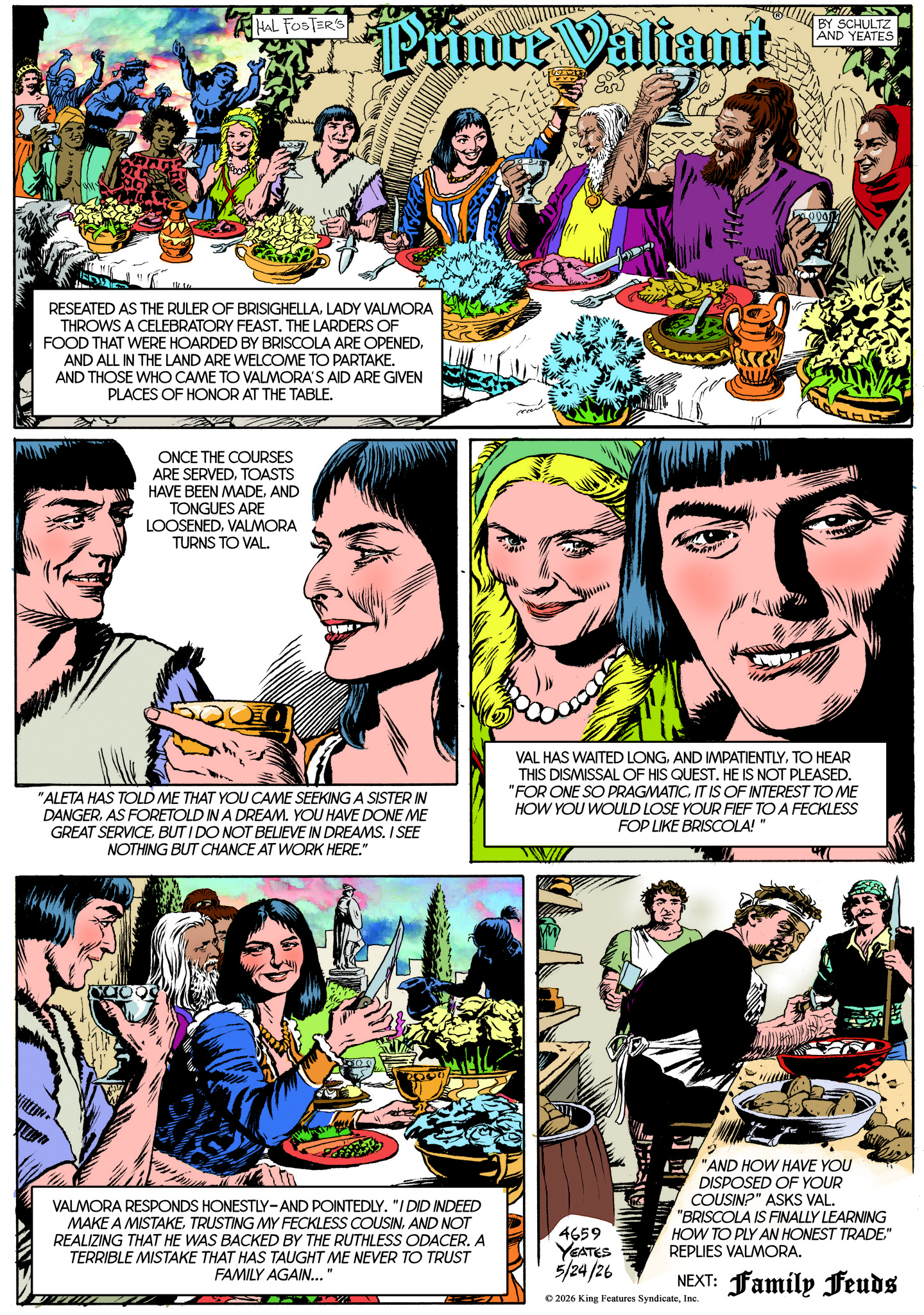 Prince Valiant Comic Strip 2026-05-24 | Comics Kingdom