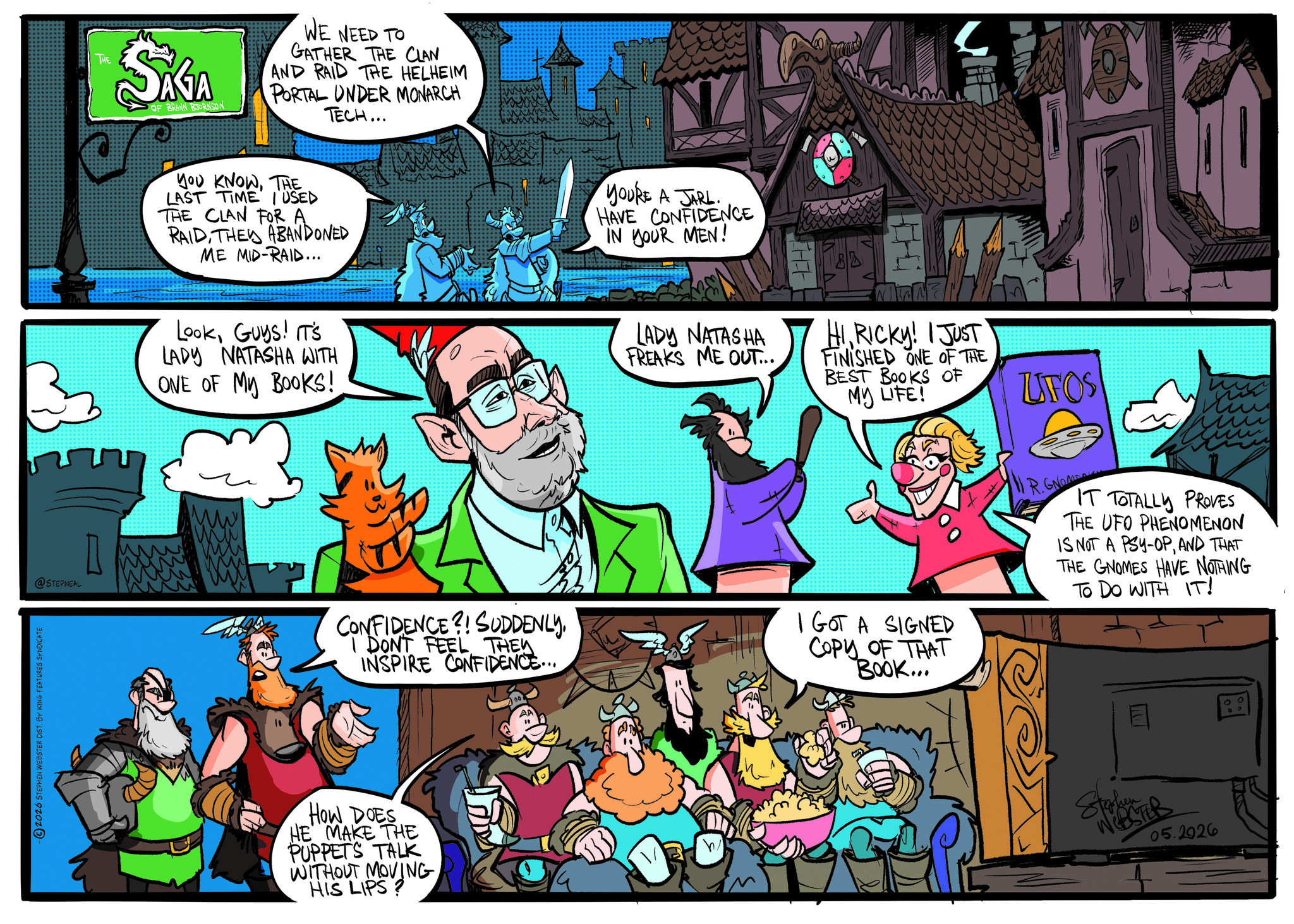 The Saga of Brann Bjornson Comic Strip 2026-05-17 | Comics Kingdom