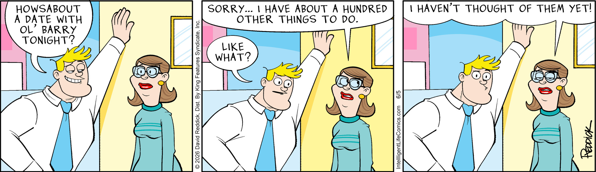 Intelligent Life Comic Strip 2026-06-05 | Comics Kingdom
