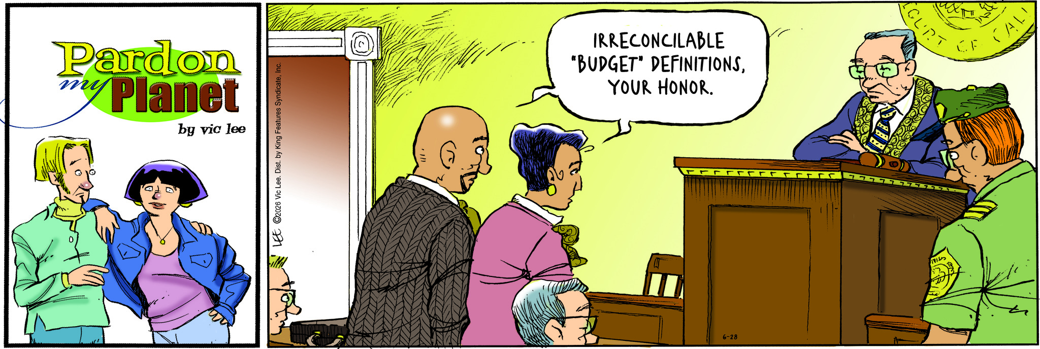 Pardon My Planet Comic Strip 2026-07-02 | Comics Kingdom