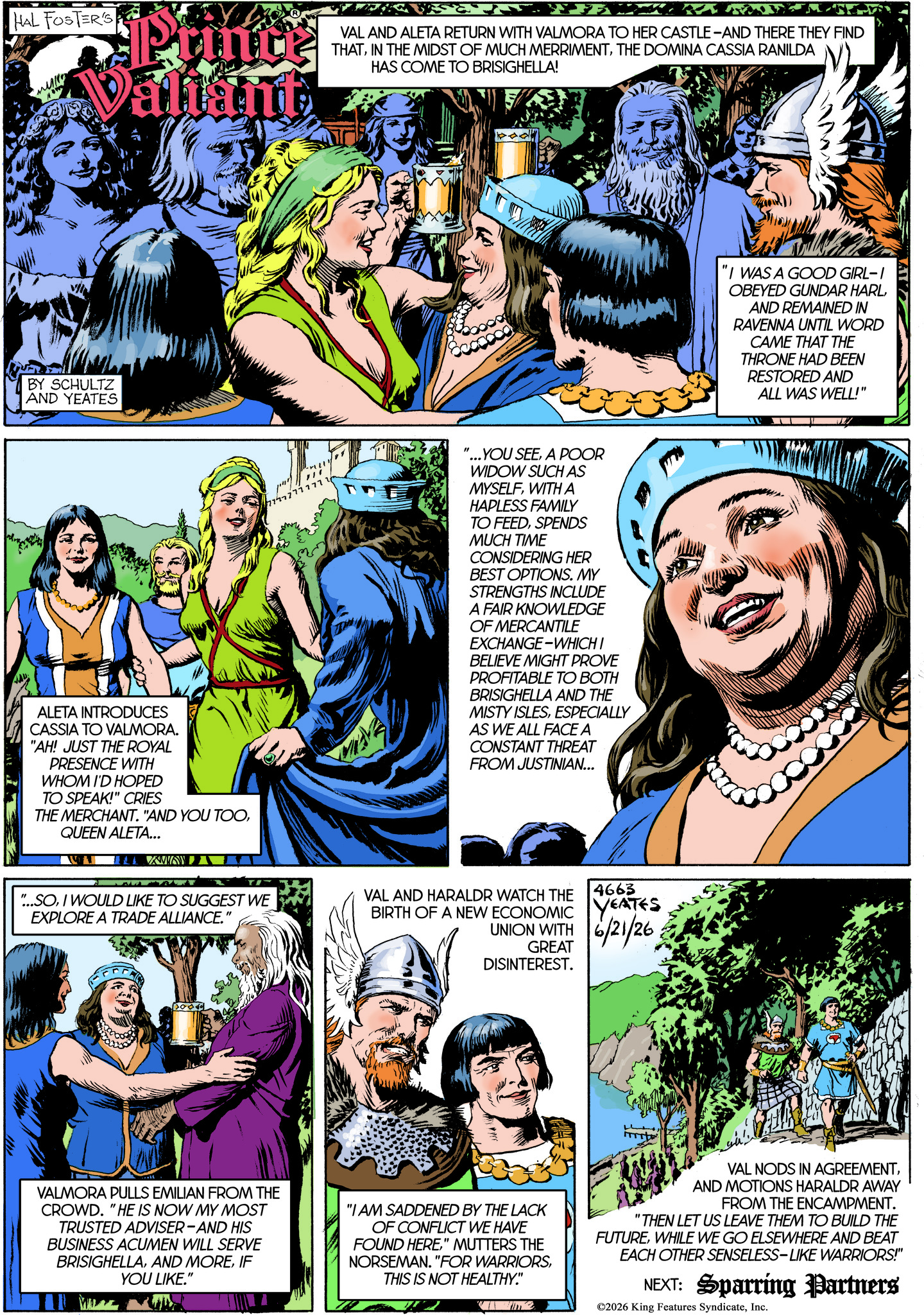 Prince Valiant Comic Strip 2026-06-21 | Comics Kingdom