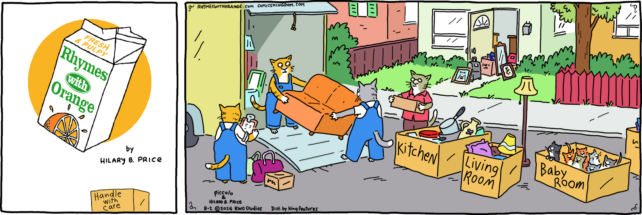 Rhymes with Orange Comic Strip 2026-08-04 | Comics Kingdom