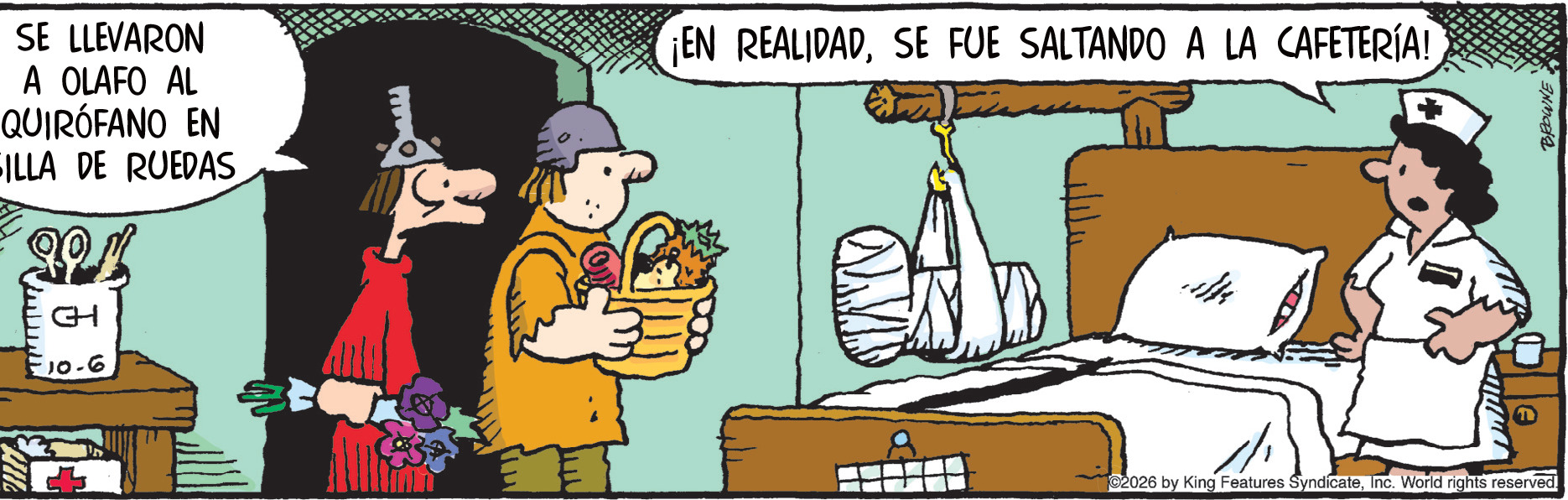 Hagar The Horrible (Spanish) for Tue, 27 Oct 2026
